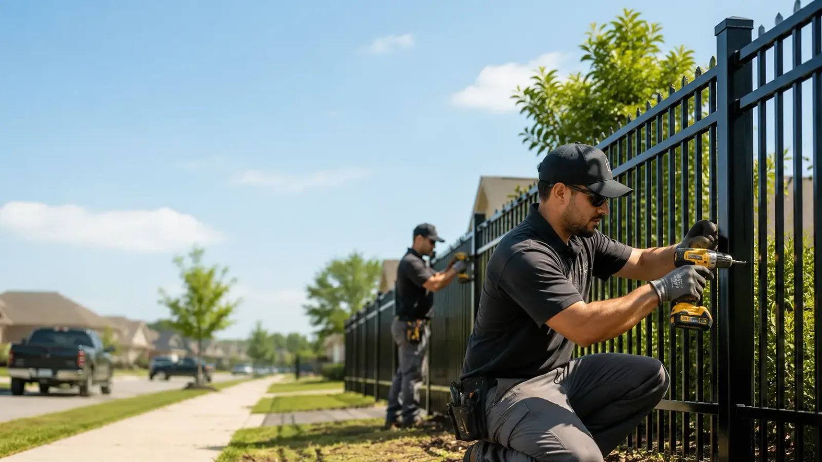 Metal Fence Installation in Parks, AR